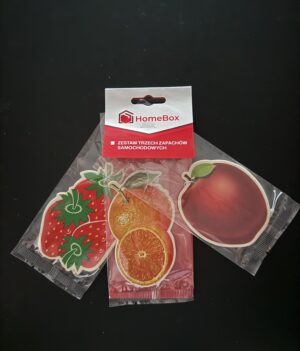 Zestaw 3 zapachów samochodowych