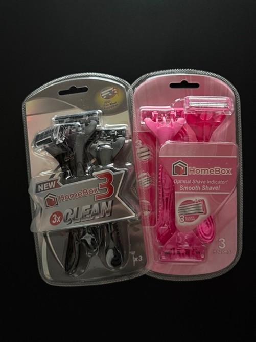 Zestaw 3 maszynek do golenia/męskie